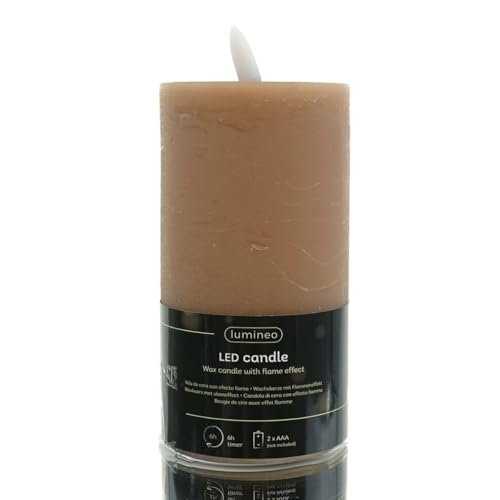 Kaemingk Lumineo LED Kerze Wachs Hellbraun/warmweiss 15cm Kaemingk Lumineo LED Kerze Wachs Hellbraun/warmweiss 15cm von Kaemingk