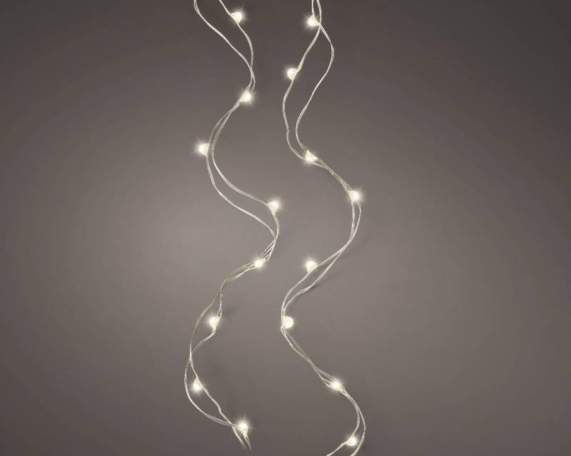 Kaemingk Micro LED Strangbeleuchtung Lichterkette mit 60 Lichter warmweiß von Kaemingk