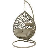 Kaemingk Montreal Ei-Stuhl wicker braungrau von Kaemingk
