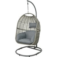 Kaemingk Royan Ei-Stuhl wicker grau von Kaemingk