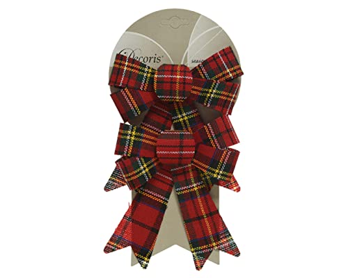 Kaemingk Schleifen 14cm kariert zum Aufhängen 2er Set Stoff Nostalgie Weihnachtsbaum Christbaumschmuck rot Kaemingk Schleifen 14cm kariert zum Aufhängen 2er Set Stoff Nostalgie Weihnachtsbaum Christbaumschmuck rot von Kaemingk