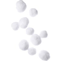 Kaemingk Schneeballgirlande weiß 170 cm Weihnachtsdeko von Kaemingk