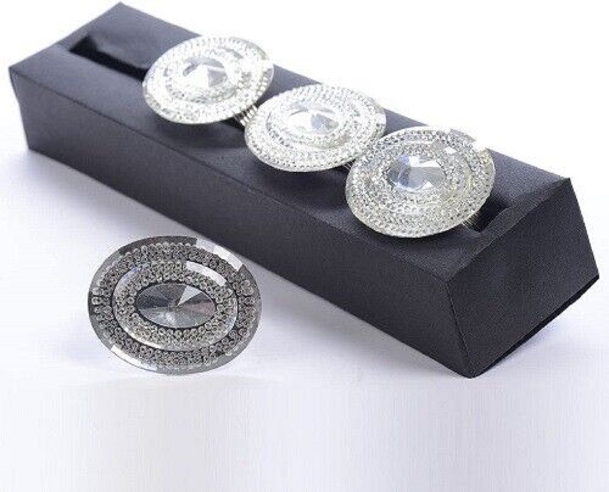 Kaemingk Serviettenhalter Serviettenring Serviettenhalter Metall silber rund oval Raute 4 tlg Kaemingk Serviettenhalter Serviettenring Serviettenhalter Metall silber rund oval Raute 4 tlg von Kaemingk
