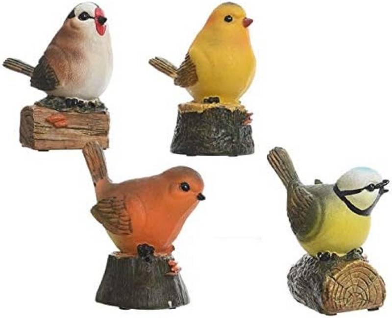 Kaemingk Tierfigur Gartenfigur Tierfigur Gartendekoration Vögel Höhe 12 cm - Stückpreis von Kaemingk