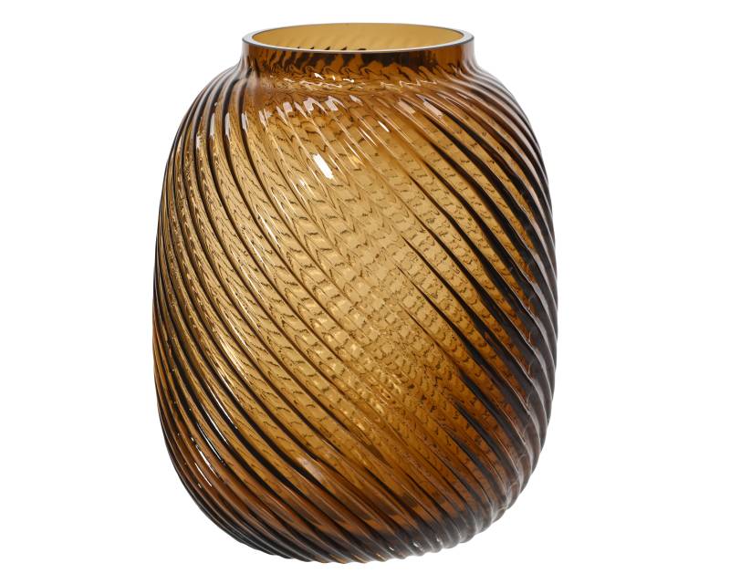 Kaemingk Vase Glas in Farbe Espressobraun Kaemingk Vase Glas in Farbe Espressobraun von Kaemingk
