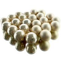 Weihnachts-Micro-Kugeln Pearl beige ø 2,5 cm aus Glas - 24er Set Weihnachts-Micro-Kugeln Pearl beige ø 2,5 cm aus Glas - 24er Set von Kaemingk