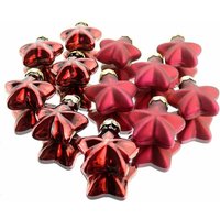 Kaemingk - Weihnachtsanhänger Mini-Sterne Ox Blood dunkelrot ø 4 cm aus Glas - 12er Set Kaemingk - Weihnachtsanhänger Mini-Sterne Ox Blood dunkelrot ø 4 cm aus Glas - 12er Set von Kaemingk