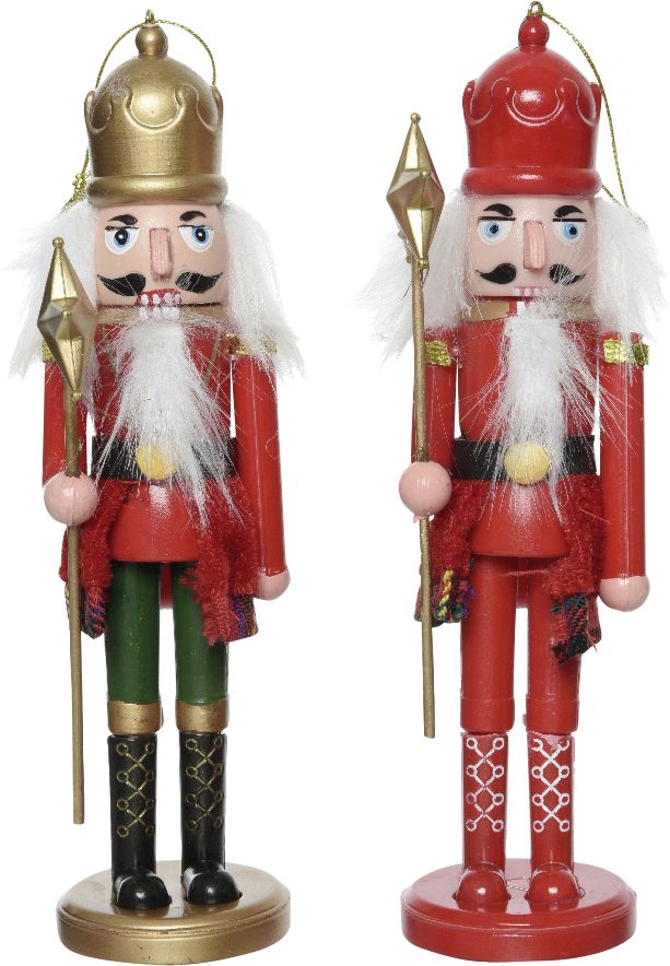 Kaemingk Weihnachtsanhänger Nussknacker 17 cm von Kaemingk