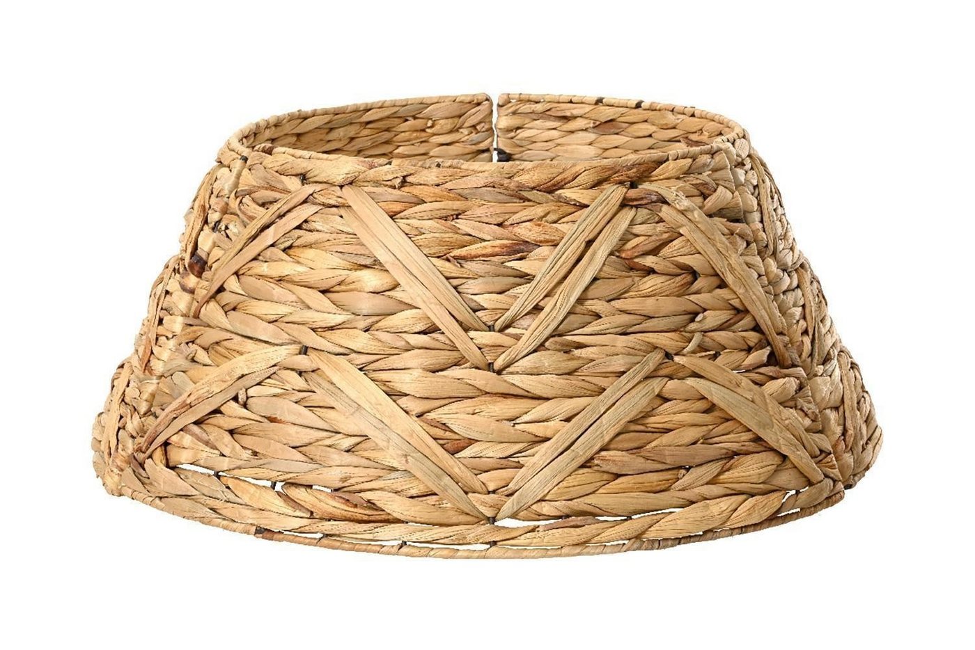 Kaemingk Weihnachtsbaumdecke Christbaumständer-Korb FALI, Braun, Ø 57 cm, (1-tlg), für Weihnachtsbäume mit einer Höhe von bis zu 240 cm von Kaemingk