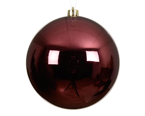 Kaemingk Weihnachtskugel Kunststoff 14cm x 1 Stück groß & bruchsicher - Christbaumkugeln XXL Weihnachtsbaumkugeln für Weihnachten - Christbaumschmuck & Weihnachtsbaumschmuck Braun Kaemingk Weihnachtskugel Kunststoff 14cm x 1 Stück groß & bruchsicher - Christbaumkugeln XXL Weihnachtsbaumkugeln für Weihnachten - Christbaumschmuck & Weihnachtsbaumschmuck Braun von Kaemingk