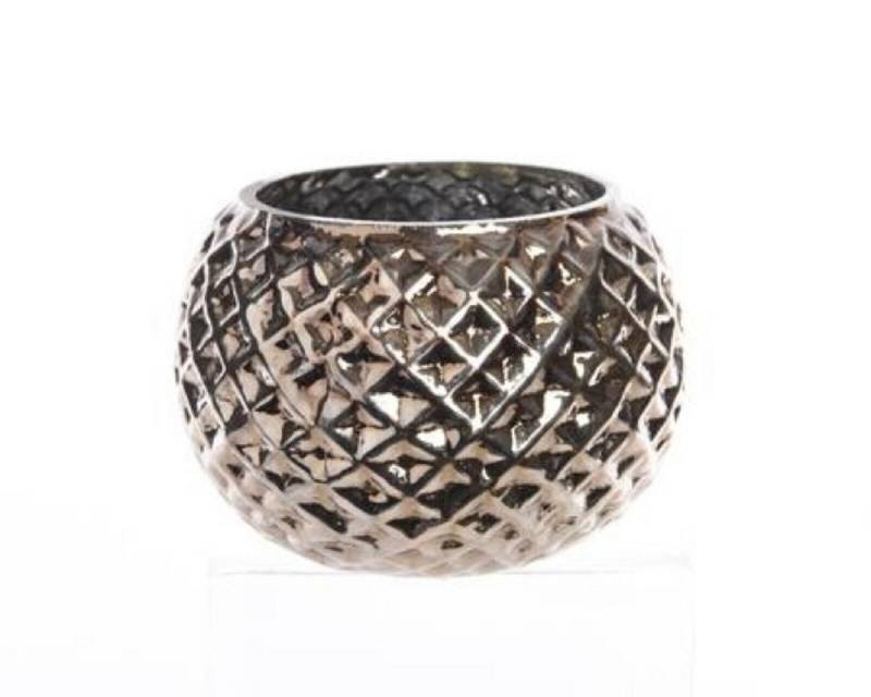 Kaemingk Windlicht Windlicht Glas Diamant antik H 6,5 cm von Kaemingk