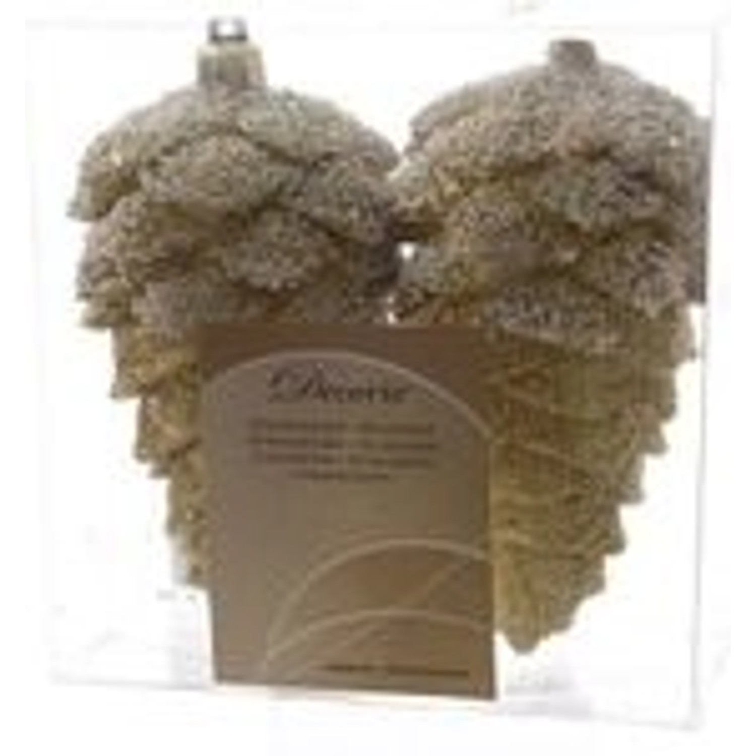 Kaemingk Zapfen Weihnachtskugel Tannenzapfen Bruchfest 2er Set Gold Mit Glitt Kaemingk Zapfen Weihnachtskugel Tannenzapfen Bruchfest 2er Set Gold Mit Glitt von Kaemingk