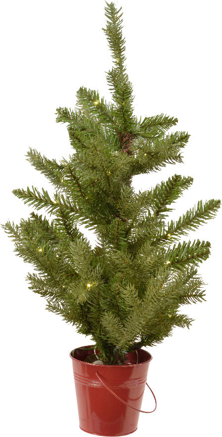 Kaemingk künstlicher Minibaum 45 cm mit Beleuchtung von Kaemingk