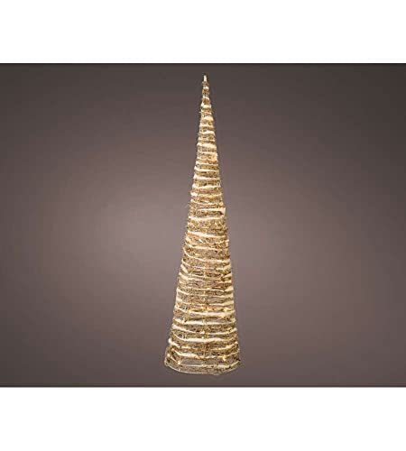 Kaemingk stimmungsvolle weihnachtliche LED - Beleuchtung Leucht-Pyramide Weihnachts-Pyramide aus Rattan mit Glitter Kaemingk stimmungsvolle weihnachtliche LED - Beleuchtung Leucht-Pyramide Weihnachts-Pyramide aus Rattan mit Glitter von Kaemingk