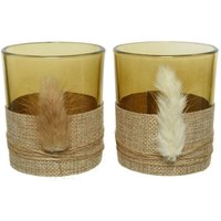 Kerzenhalter aus Glas 8 cm. Einzelstück Kerzenhalter aus Glas 8 cm. Einzelstück von Kaemingk