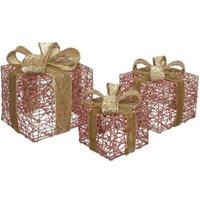 Kleine Metall-Geschenkbox 11 cm von Kaemingk