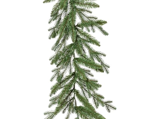 Kaemingk Künstliche Tannengirlande 1,8m x 36cm - für Outdoor & Indoor - Wintergirlande zum Dekorieren und Basteln - Weihnachtsgirlande Kunstgirlande Dekogirlande Weihnachten - Grün Kaemingk Künstliche Tannengirlande 1,8m x 36cm - für Outdoor & Indoor - Wintergirlande zum Dekorieren und Basteln - Weihnachtsgirlande Kunstgirlande Dekogirlande Weihnachten - Grün von Kaemingk
