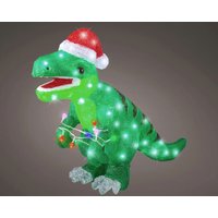 Lumineo LED Dinosaurier mit Timer 61 x 47 cm kaltweiß grün Lumineo LED Dinosaurier mit Timer 61 x 47 cm kaltweiß grün von Kaemingk