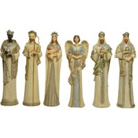 Set Krippe in Cremefarbe 37,5 cm Set Krippe in Cremefarbe 37,5 cm von Kaemingk