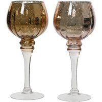 Teelichthalter glas 10.5 x 10.5 x 30 cm Teelichthalter von Kaemingk