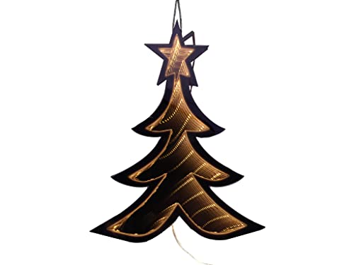 20 cm Weihnachtsbaum-förmiges Unendlichkeitslicht – 20 LED-Lichter 20 cm Weihnachtsbaum-förmiges Unendlichkeitslicht – 20 LED-Lichter von Kaemingk