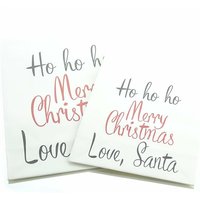 Weihnachtliche Geschenktaschen weiß-rot aus Papier Weihnachtliche Geschenktaschen weiß-rot aus Papier von Kaemingk