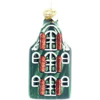 Weihnachtsanhänger Amsterdammer Grachtenhaus Grün 7,5 cm - Glas - Kaemingk Weihnachtsanhänger Amsterdammer Grachtenhaus Grün 7,5 cm - Glas - Kaemingk von Kaemingk