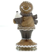 Weihnachtsdeko Lebkuchenmann Braun 11 cm - Polyresin - Kaemingk Weihnachtsdeko Lebkuchenmann Braun 11 cm - Polyresin - Kaemingk von Kaemingk