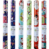 Weihnachtsgeschenkpapier 6 Stück 200 x 70 x 0.01 cm von Kaemingk