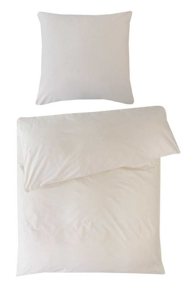 Kaeppel Bettwäsche JARI, Mako-Satin, Weiß, 135 x 200 cm, Baumwolle Kaeppel Bettwäsche JARI, Mako-Satin, Weiß, 135 x 200 cm, Baumwolle von Kaeppel