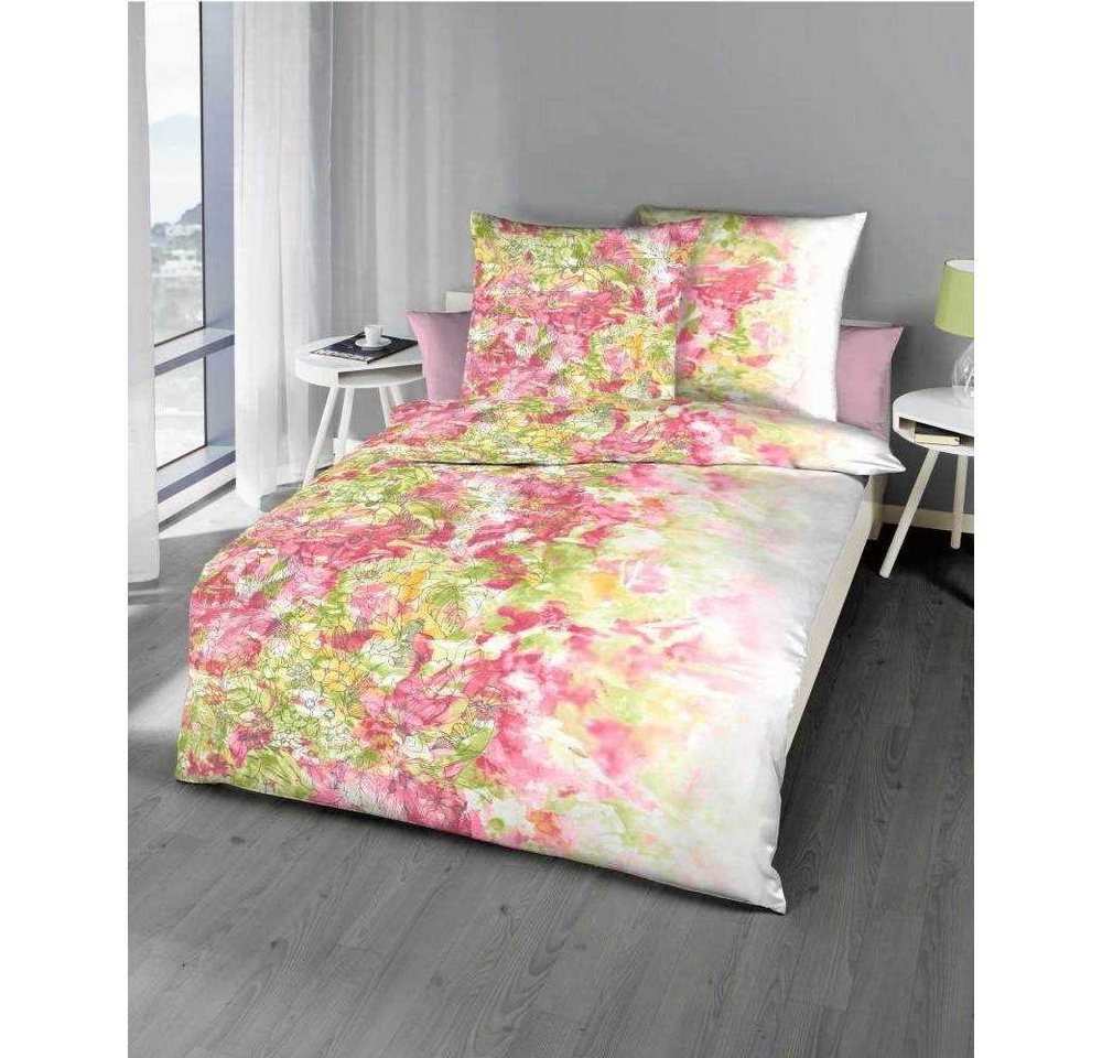 Bettwäsche Kaeppel Mako Satin Bettwäsche Blumen Wild Paradise, Kaeppel, Mako-Satin, 2 teilig von Kaeppel