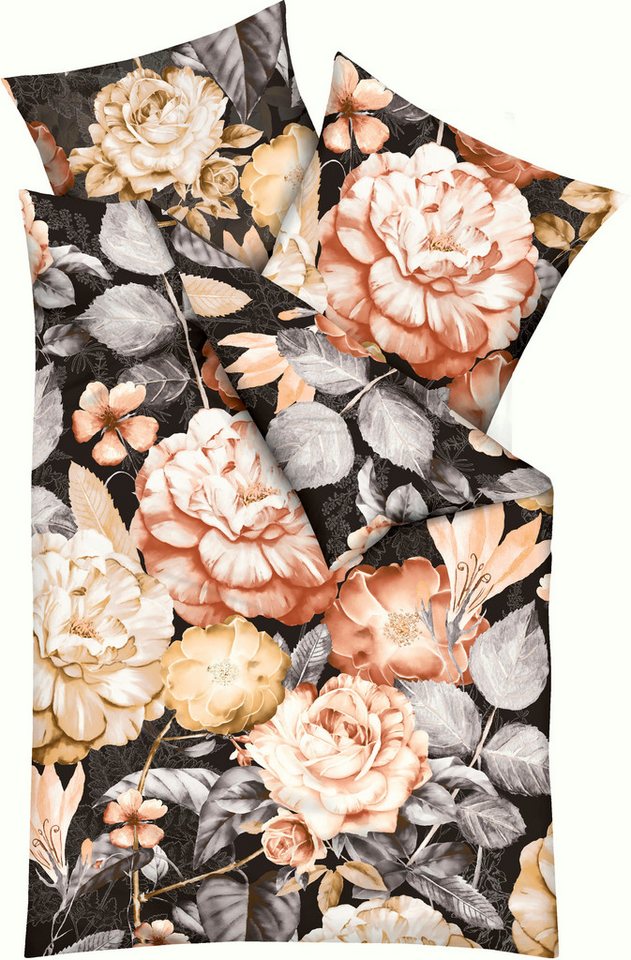Kaeppel Bettwäsche Serena, Feinbiber, 2 teilig, Mit Blumenmuster Kaeppel Bettwäsche Serena, Feinbiber, 2 teilig, Mit Blumenmuster von Kaeppel