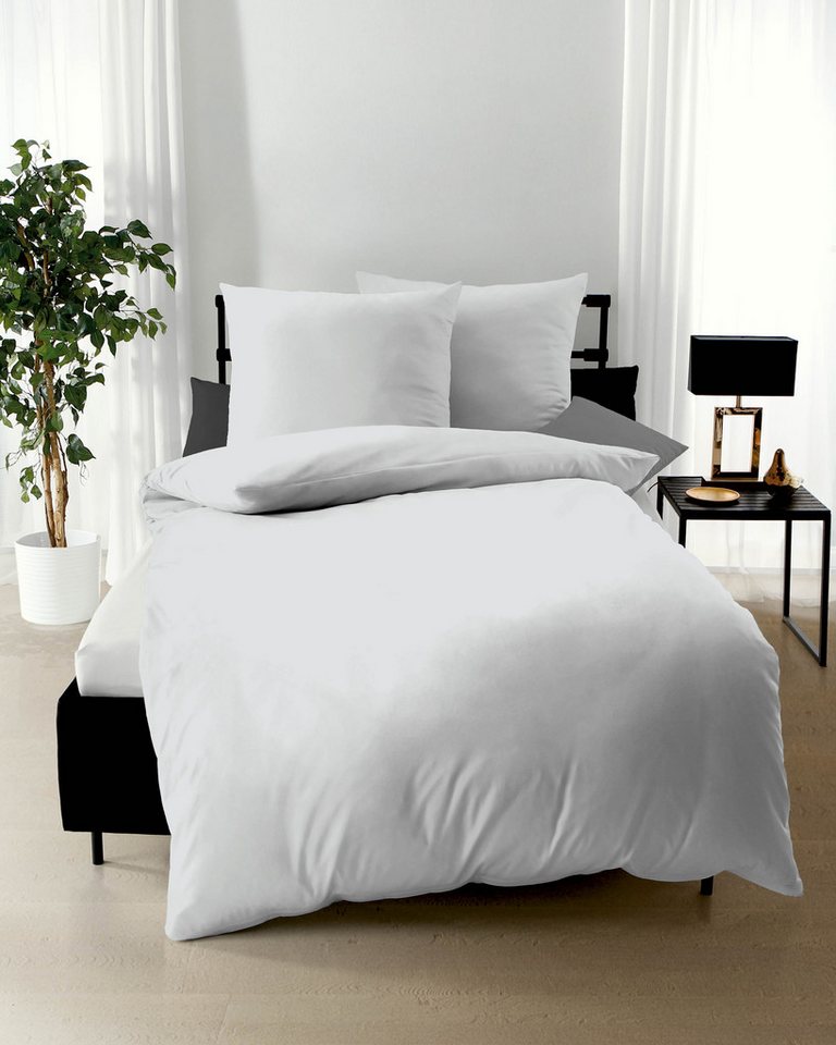 Kaeppel Bettwäsche Uni, Mako-Satin, 2 teilig, Unifarben von Kaeppel