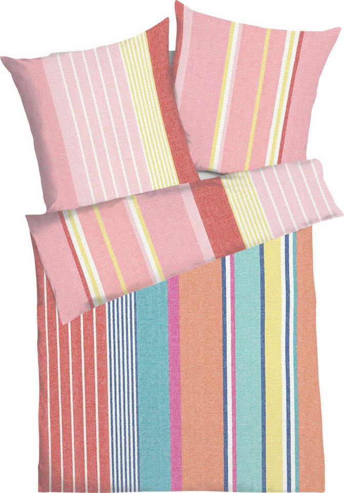 Kaeppel Bettwäsche Wendebettwäsche "Dutch", Seersucker, 2 teilig, Steifen Kaeppel Bettwäsche Wendebettwäsche "Dutch", Seersucker, 2 teilig, Steifen von Kaeppel