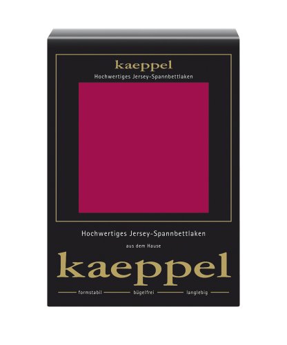 Kaeppel L-016753-13L1-U5KN Spannbetttuch Single Jersey Mako Cotton, 100/200 cm von Kaeppel