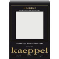 Kaeppel Spannbettlaken "Single Jersey Mako Cotton", Bettlaken aus 100% Baumwolle von Kaeppel