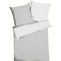 Kaeppel Wendebettwäsche "Eternity Combo Bettwäsche, Satin mit seidigem Glanz, Streifen-Design" 2 Stk. tlg. von Kaeppel