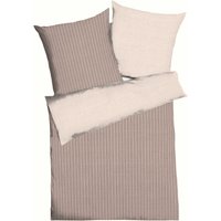 Kaeppel Wendebettwäsche "Eternity Combo Bettwäsche, Satin mit seidigem Glanz, Streifen-Design" 2 Stk. tlg. von Kaeppel