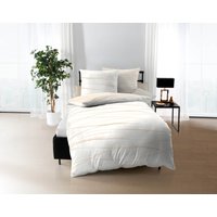 Kaeppel Wendebettwäsche "Motion", (2 tlg.), aus 100% Baumwolle, in Mako-Satin oder Biber Qualität, Winterbettwäsche, Bett- und Kopfkissenbezug mit Reißverschluss, Bettwäsche-Set STANDARD 100 by OEKO-TEX zertifiziert. von Kaeppel