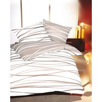 Kaeppel Wendebettwäsche "Motion" 2 Stk. tlg. Mit feinen Wellenlinien von Kaeppel