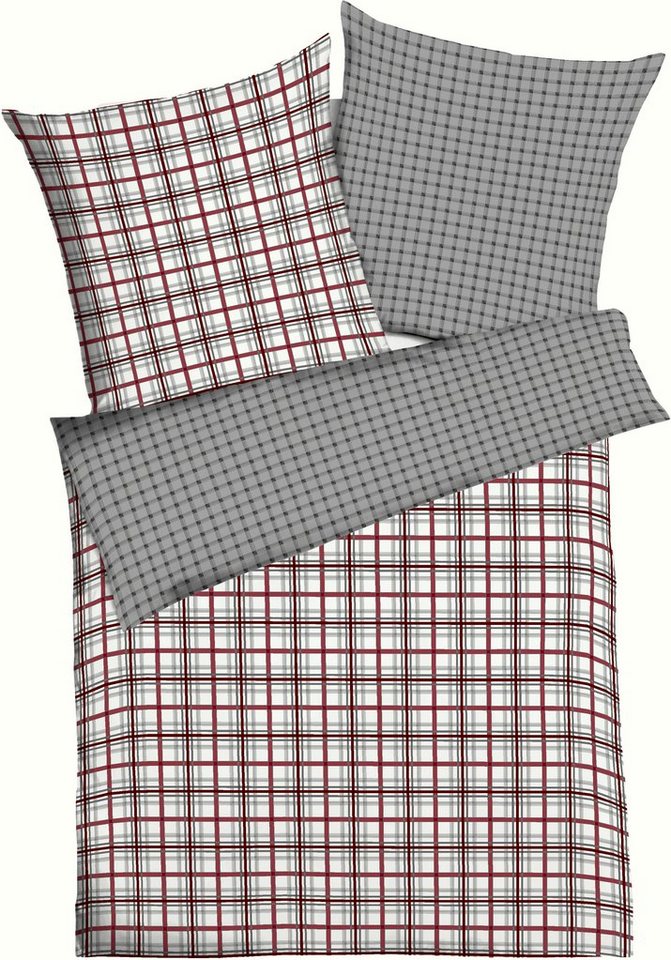 Kaeppel Wendebettwäsche Plaid, Feinbiber, 3 teilig, angenehm wärmend Kaeppel Wendebettwäsche Plaid, Feinbiber, 3 teilig, angenehm wärmend von Kaeppel