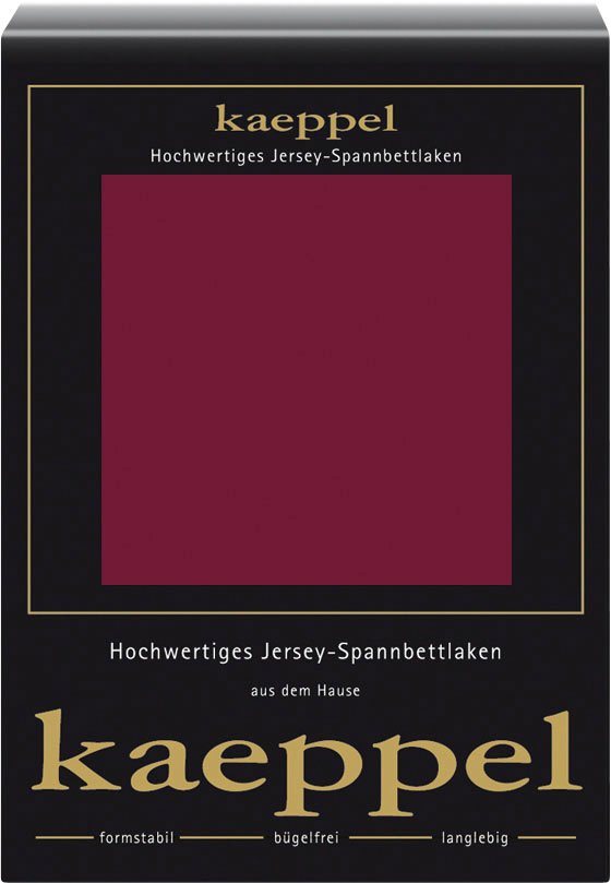 Spannbettlaken Spannbettlaken Biber, Kaeppel, Biber, Gummizug: rundum, (1 Stück), 100% Baumwolle, kuschelig weich ideal für Winter von Kaeppel