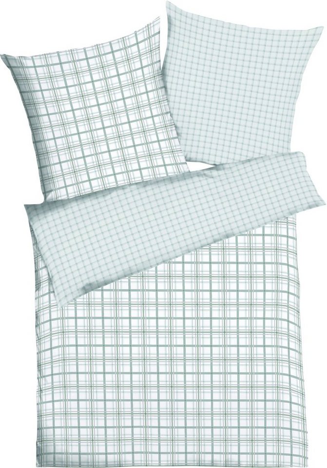 Wendebettwäsche Plaid, Kaeppel, Mako-Satin, 2 teilig, angenehm wärmend von Kaeppel