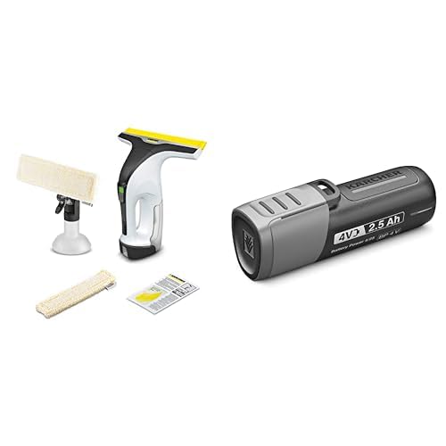 Bundle aus Kärcher Fenstersauger WV 4-4Plus + Kärcher Battery Power 4/25 Lithium-Ionen-Akku, Akkukapazität: 2,5 Ah Bundle aus Kärcher Fenstersauger WV 4-4Plus + Kärcher Battery Power 4/25 Lithium-Ionen-Akku, Akkukapazität: 2,5 Ah von Kärcher