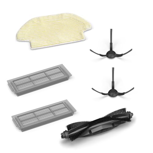 Kärcher Original Zubehör Set für Saugroboter RCV 3, enthält 1 Hauptbürste, 1 Wischtuch, 2 Seitenbesen und 2 Filter Kärcher Original Zubehör Set für Saugroboter RCV 3, enthält 1 Hauptbürste, 1 Wischtuch, 2 Seitenbesen und 2 Filter von Kärcher