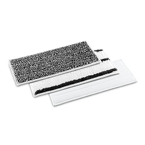 Kärcher wiederverwendbare Multitücher Pack (Scheuertuch, Fliesentuch und Softtuch) für Akkuwischer KV 4 - für empflindliche und robuste Oberflächen Kärcher wiederverwendbare Multitücher Pack (Scheuertuch, Fliesentuch und Softtuch) für Akkuwischer KV 4 - für empflindliche und robuste Oberflächen von Kärcher
