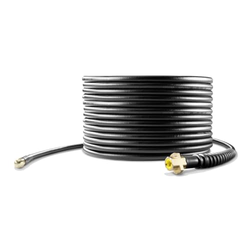 Kärcher Rohrreinigungsset PC 15 für Hochdruckreiniger (Länge: 15 m, kurze Messingdüse, Knickschutz, 4 nach hinten gerichtete Hochdruckstrahlen) Kärcher Rohrreinigungsset PC 15 für Hochdruckreiniger (Länge: 15 m, kurze Messingdüse, Knickschutz, 4 nach hinten gerichtete Hochdruckstrahlen) von Kärcher