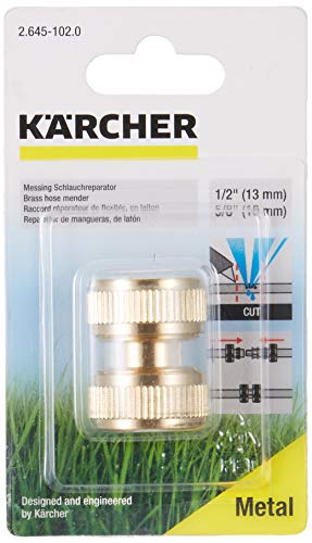 Kärcher 2.645-102.0 Schlauchreparator (Messing, 1/2 Zoll-5/8 Zoll) von Kärcher