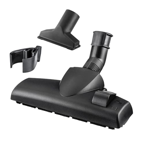 Kärcher Haushaltsset, 1 umschaltbare Bodendüse für Teppich- und Hartböden, 1 Polsterdüse, 1 Parkclip (nur für WD-Sauger), Original-Zubehör für Kärcher WD Nass-/Trockensauger und SE Waschsauger von Kärcher