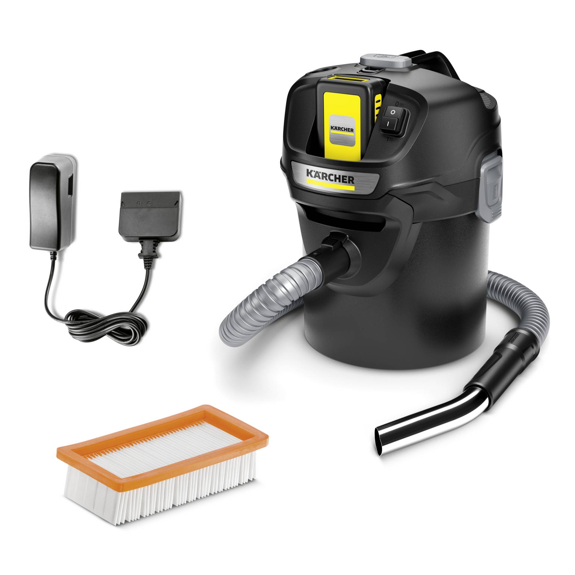 Kärcher Akku-Aschesauger-Set 'AD 2 Battery' 18 V inklusive Akku und Ladegerät Kärcher Akku-Aschesauger-Set 'AD 2 Battery' 18 V inklusive Akku und Ladegerät von Kärcher